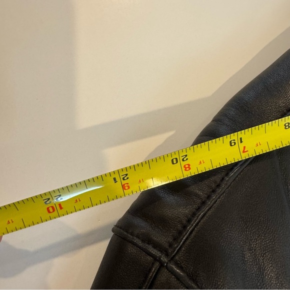 J Park Collection Men’s Lambskin Leather Coat Size L - Picture 12 of 17